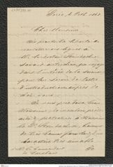Nachlass Franz Steindachner, Brief von F. Pillewizer an Franz Steindachner (04.10.1868), Inv.Nr. 397.01, Seite 1